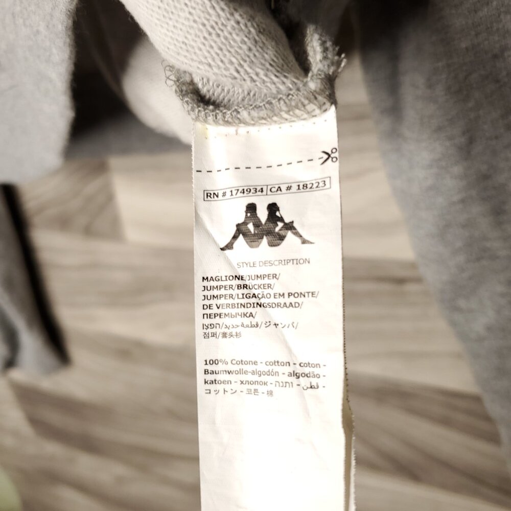 Kappa Boxy Cropped Monogram Pullover Sweatshirt W… - image 6